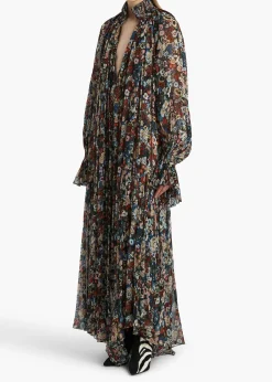 Khaite Dresses-Edgar Dress in Black Multi