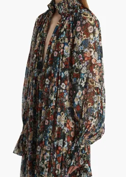 Khaite Dresses-Edgar Dress in Black Multi