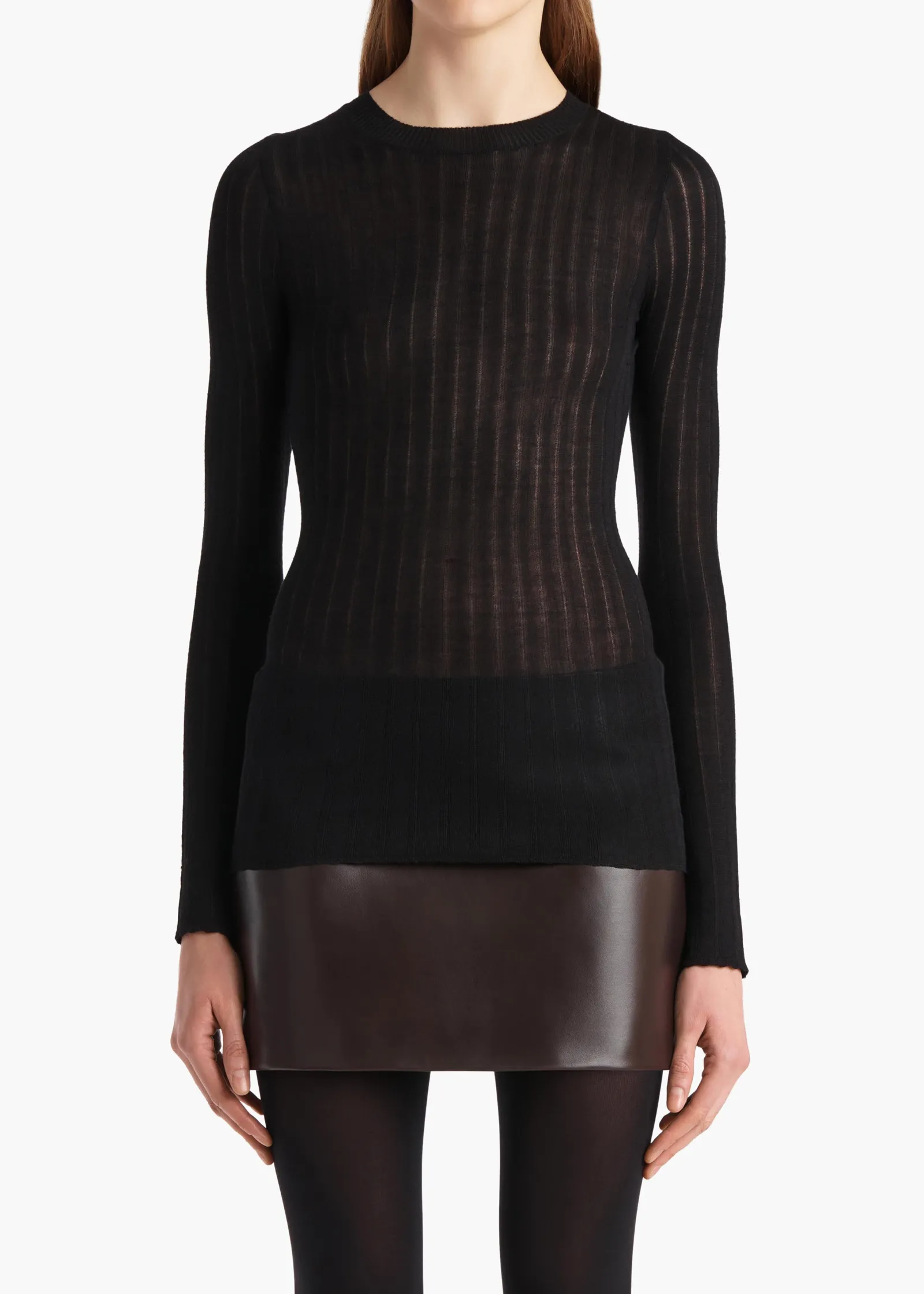 Khaite Shirts & Tops-Elm Top in Black