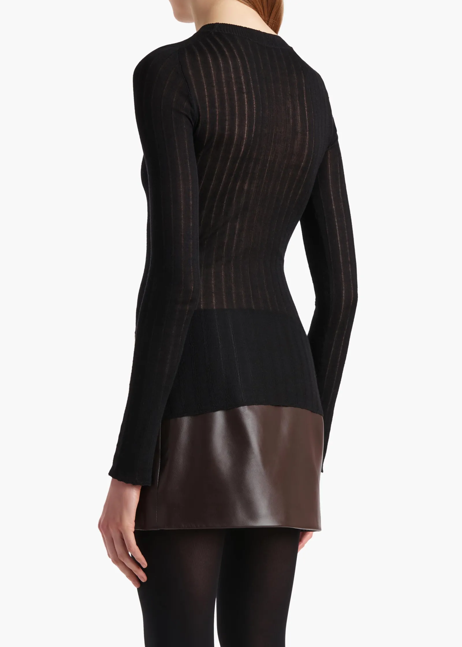 Khaite Shirts & Tops-Elm Top in Black
