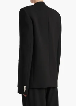 Khaite Leather|Jackets-Elona Jacket in Black