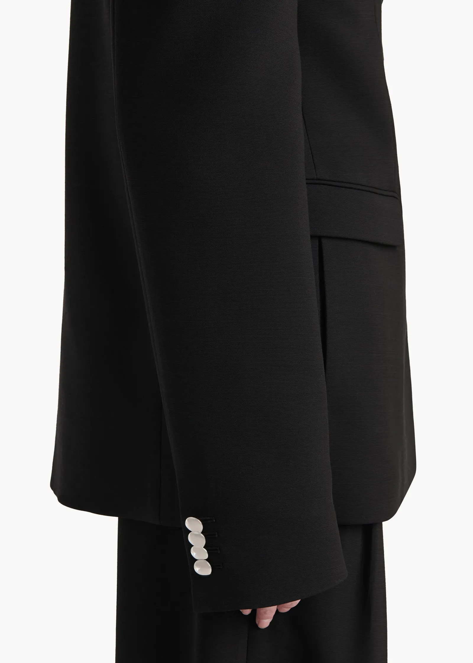 Khaite Leather|Jackets-Elona Jacket in Black