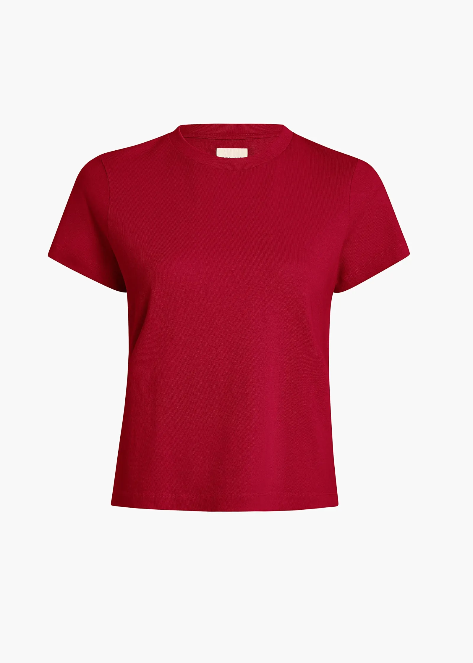Khaite T-Shirts & Tanks-Emmylou T-Shirt in Crimson