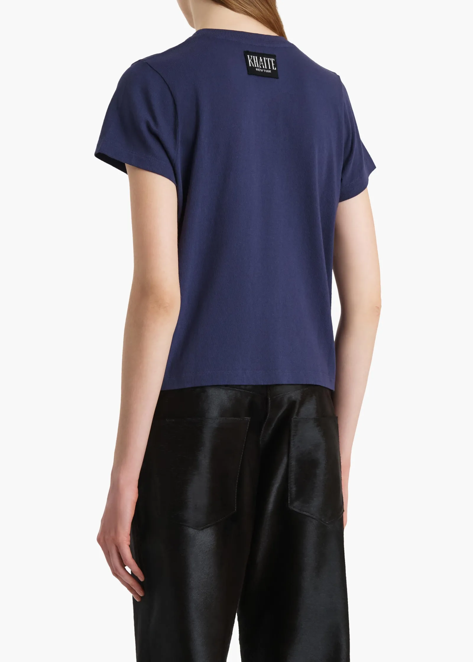 Khaite T-Shirts & Tanks-Emmylou T-Shirt in Royal