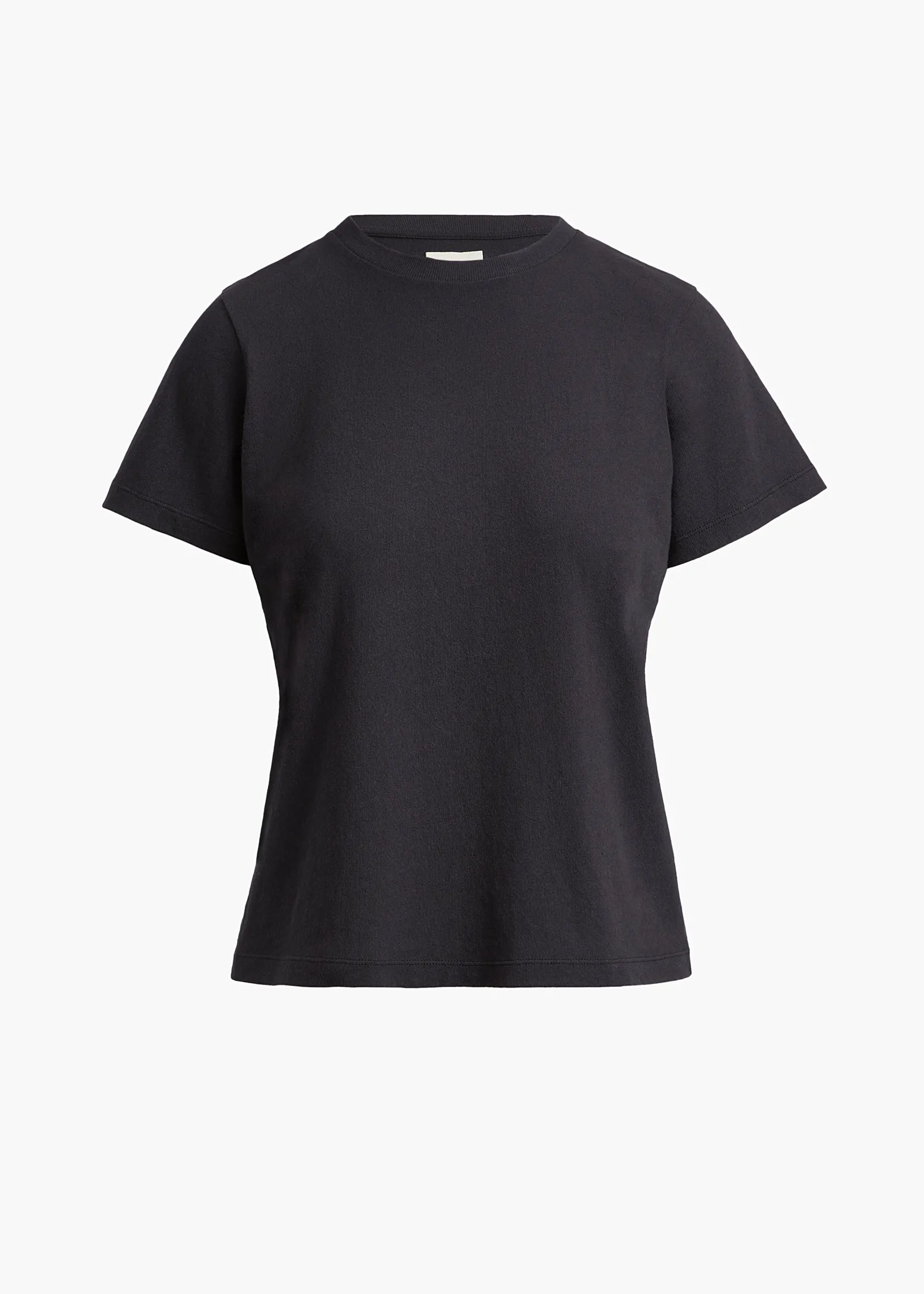 Khaite T-Shirts & Tanks-Emmylou T-Shirt in Washed Black