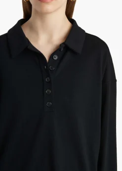 Khaite Shirts & Tops-Faithful Top in Black