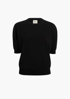 Khaite Knitwear|Shirts & Tops-Faye Top in Black