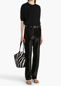 Khaite Knitwear|Shirts & Tops-Faye Top in Black