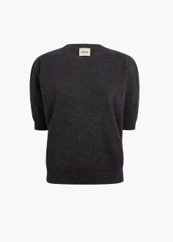 Khaite Knitwear|Shirts & Tops-Faye Top in Storm