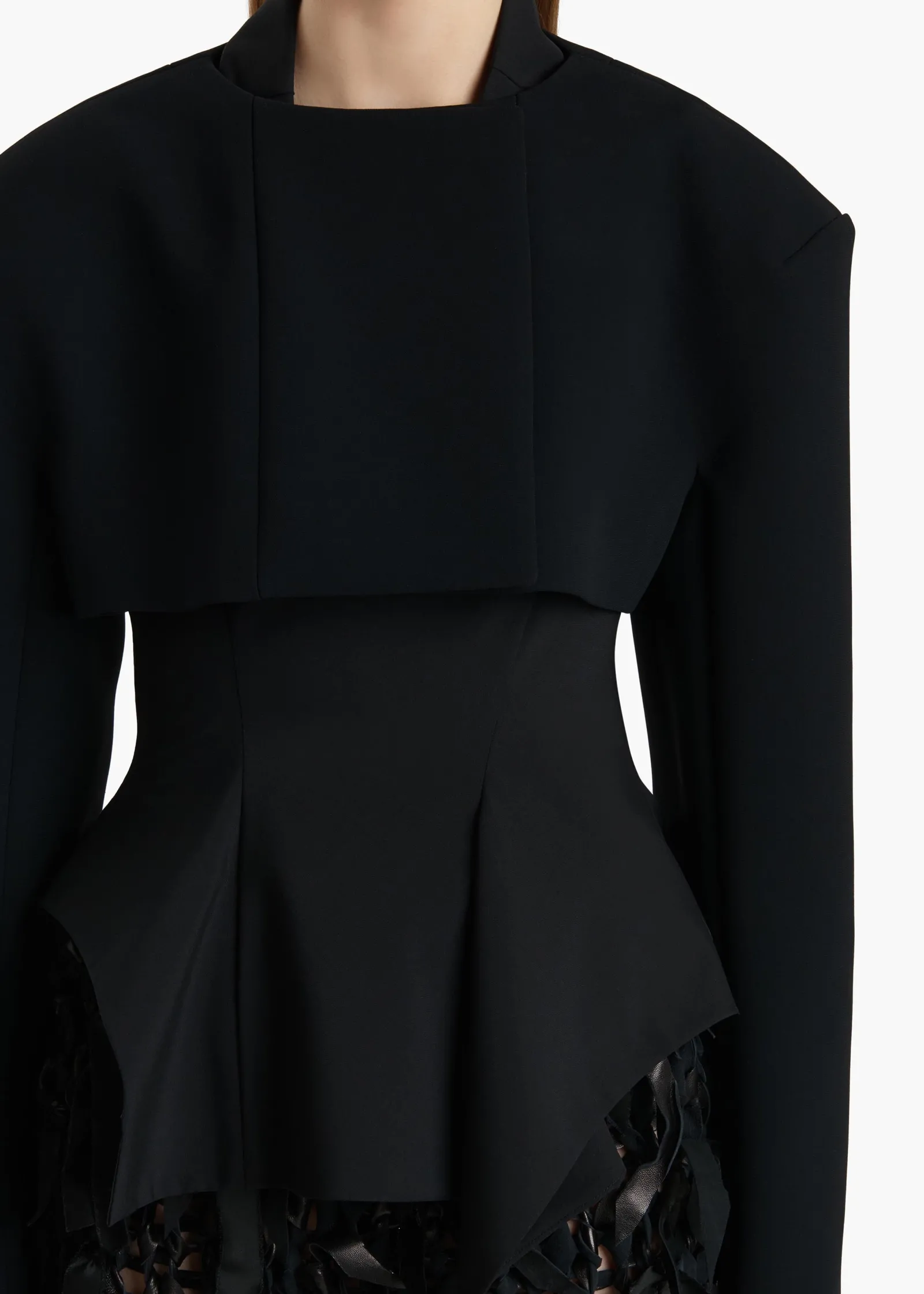 Khaite Leather|Jackets-Fenla Jacket in Black
