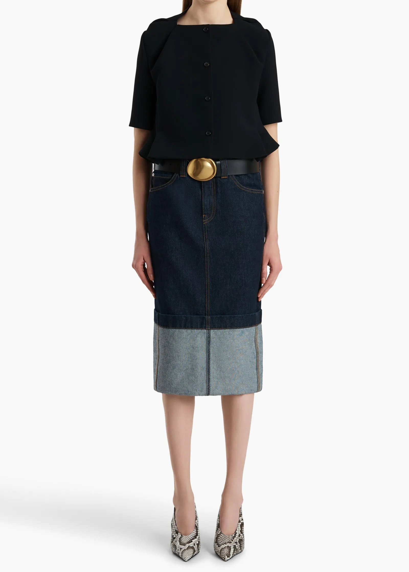 Khaite Jackets-Franc Jacket in Black