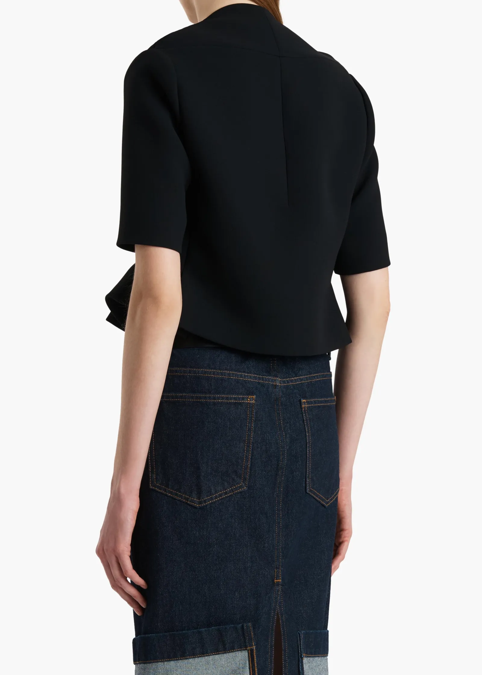 Khaite Jackets-Franc Jacket in Black