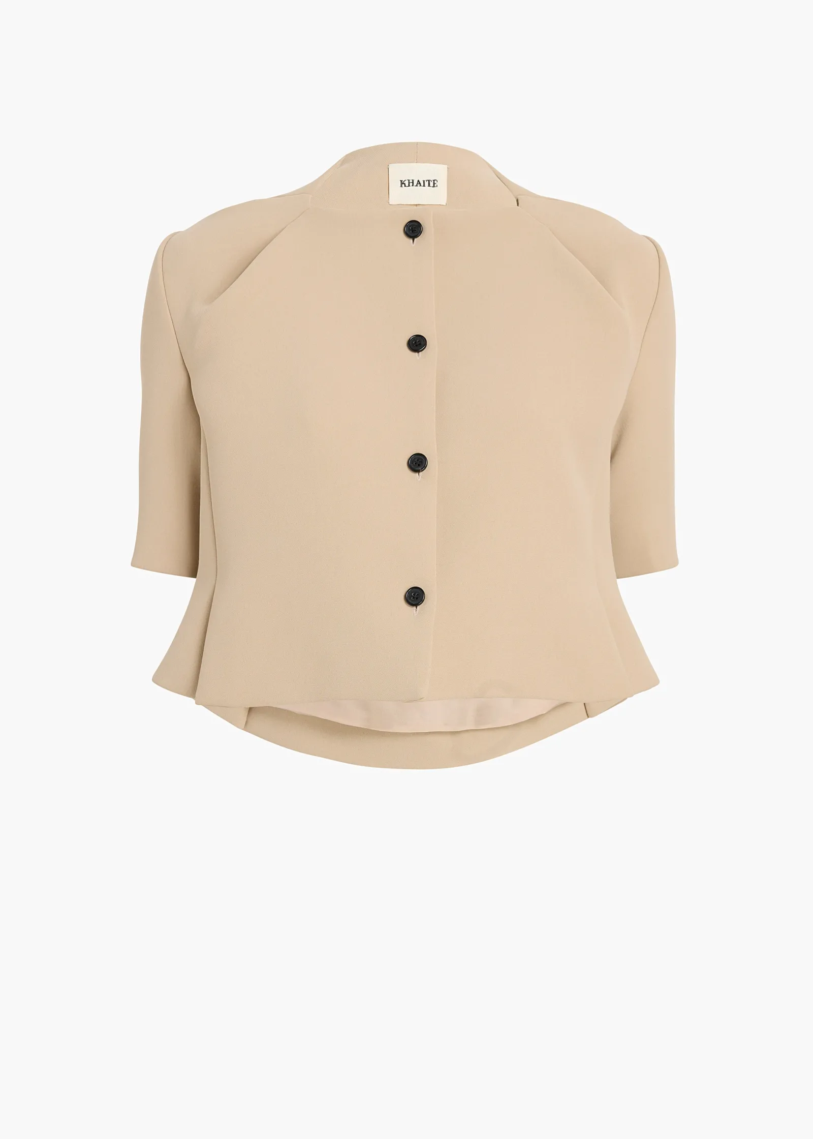 Khaite Jackets-Franc Jacket in Tea Stain