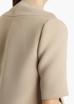 Khaite Jackets-Franc Jacket in Tea Stain