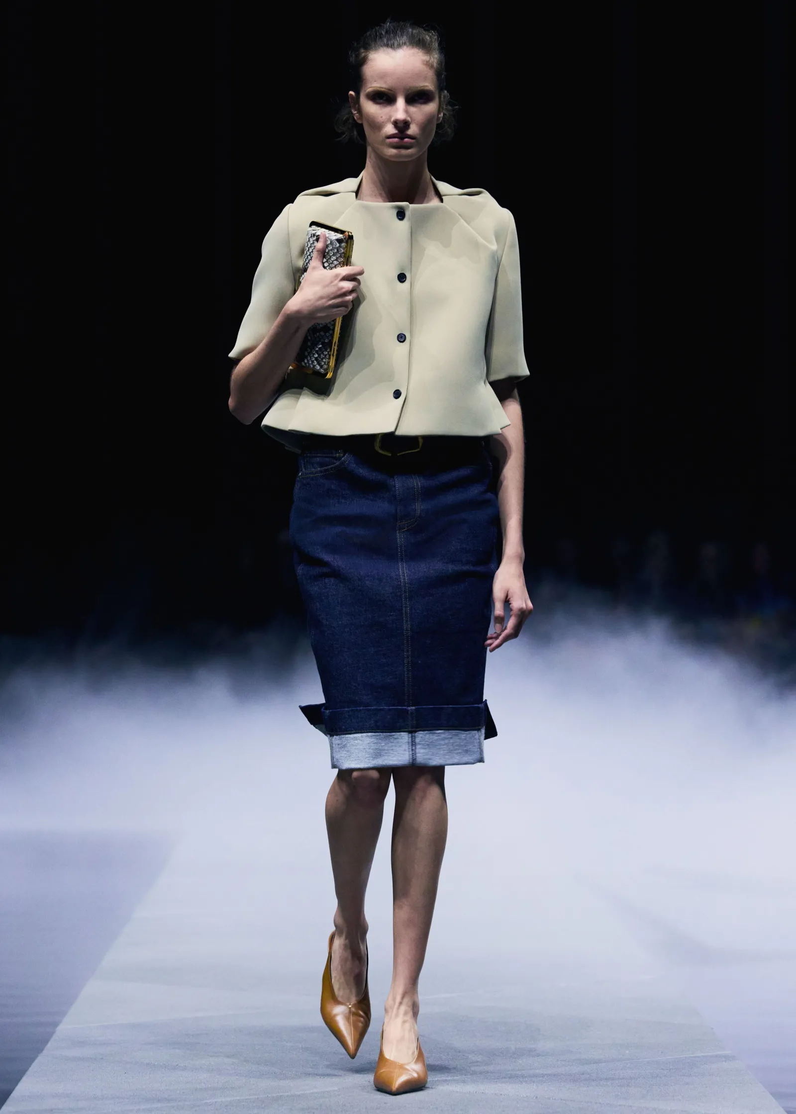 Khaite Jackets-Franc Jacket in Tea Stain