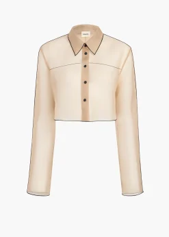 Khaite Shirts & Tops-Fritz Top in Tea Stain