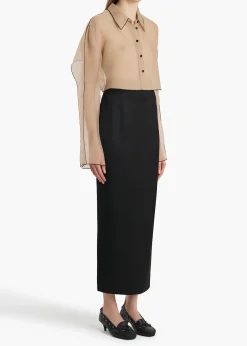 Khaite Shirts & Tops-Fritz Top in Tea Stain