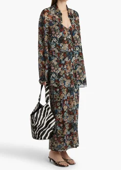 Khaite Shirts & Tops-Goya Top in Black Multi