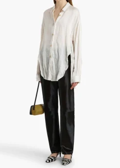 Khaite Shirts & Tops-Goya Top in Chalk