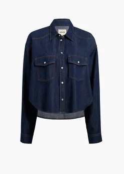Khaite Shirts & Tops-Grenon Top in Benson