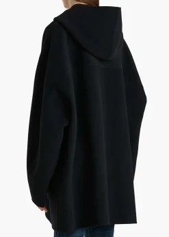 Khaite Outerwear & Coats-Hessner Coat in Black
