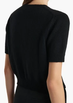 Khaite Knitwear-Jas Sweater in Black