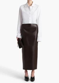 Khaite Shirts & Tops-Jasen Top in Chalk