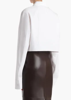 Khaite Shirts & Tops-Jasen Top in Chalk