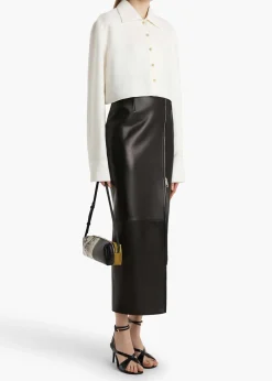 Khaite Shirts & Tops-Jasen Top in Cream Linen