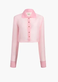 Khaite Shirts & Tops-Jasen Top in Petal Organza