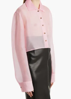 Khaite Shirts & Tops-Jasen Top in Petal Organza