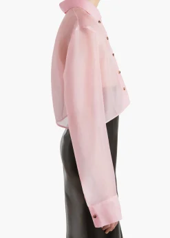 Khaite Shirts & Tops-Jasen Top in Petal Organza