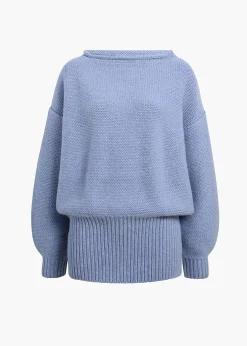 Khaite Knitwear-Jonte Sweater in Polar