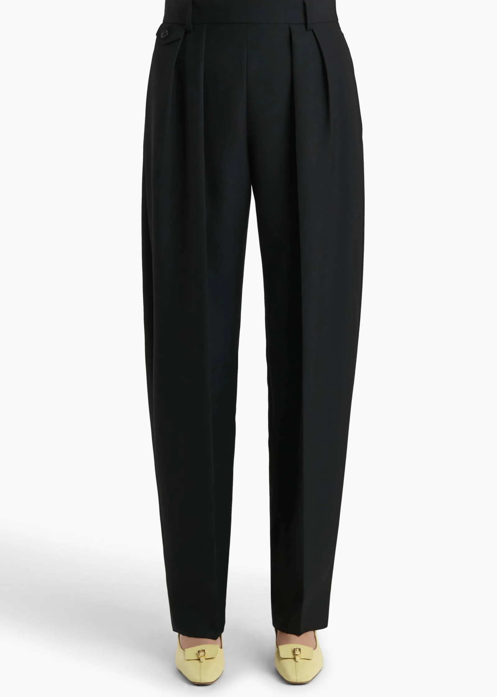 Khaite Pants-Jude Pant in Black