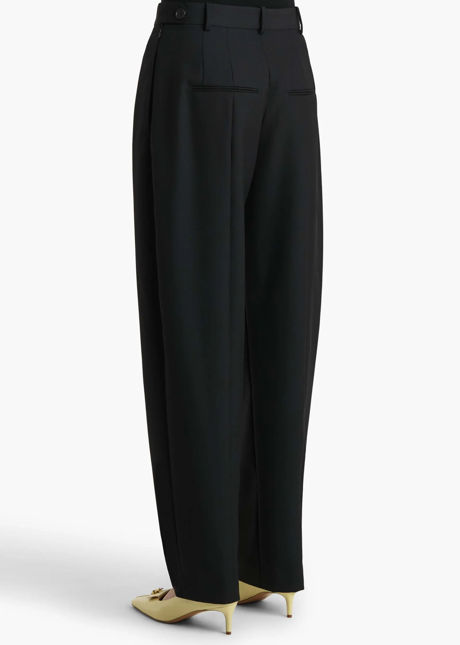 Khaite Pants-Jude Pant in Black