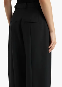 Khaite Pants-Jude Pant in Black