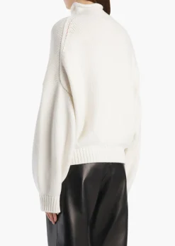 Khaite Knitwear-Juniper Sweater in Glaze