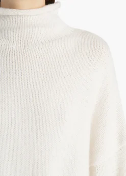 Khaite Knitwear-Juniper Sweater in Glaze