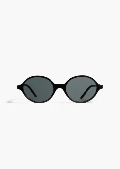 Khaite Eyewear-x Oliver Peoples 2000C in Black and Grey