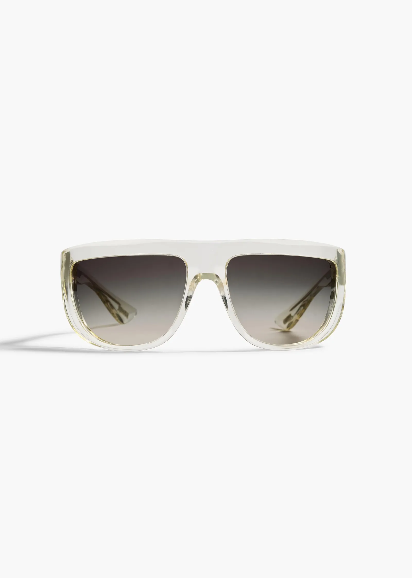 Khaite Eyewear-x Oliver Peoples 1974C in Pale Citrine and Grey Gradient