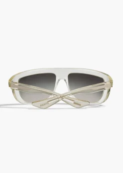 Khaite Eyewear-x Oliver Peoples 1974C in Pale Citrine and Grey Gradient