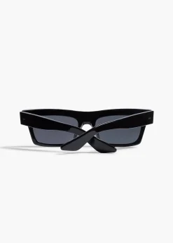 Khaite Eyewear-x Oliver Peoples 1985C in Black and Grey