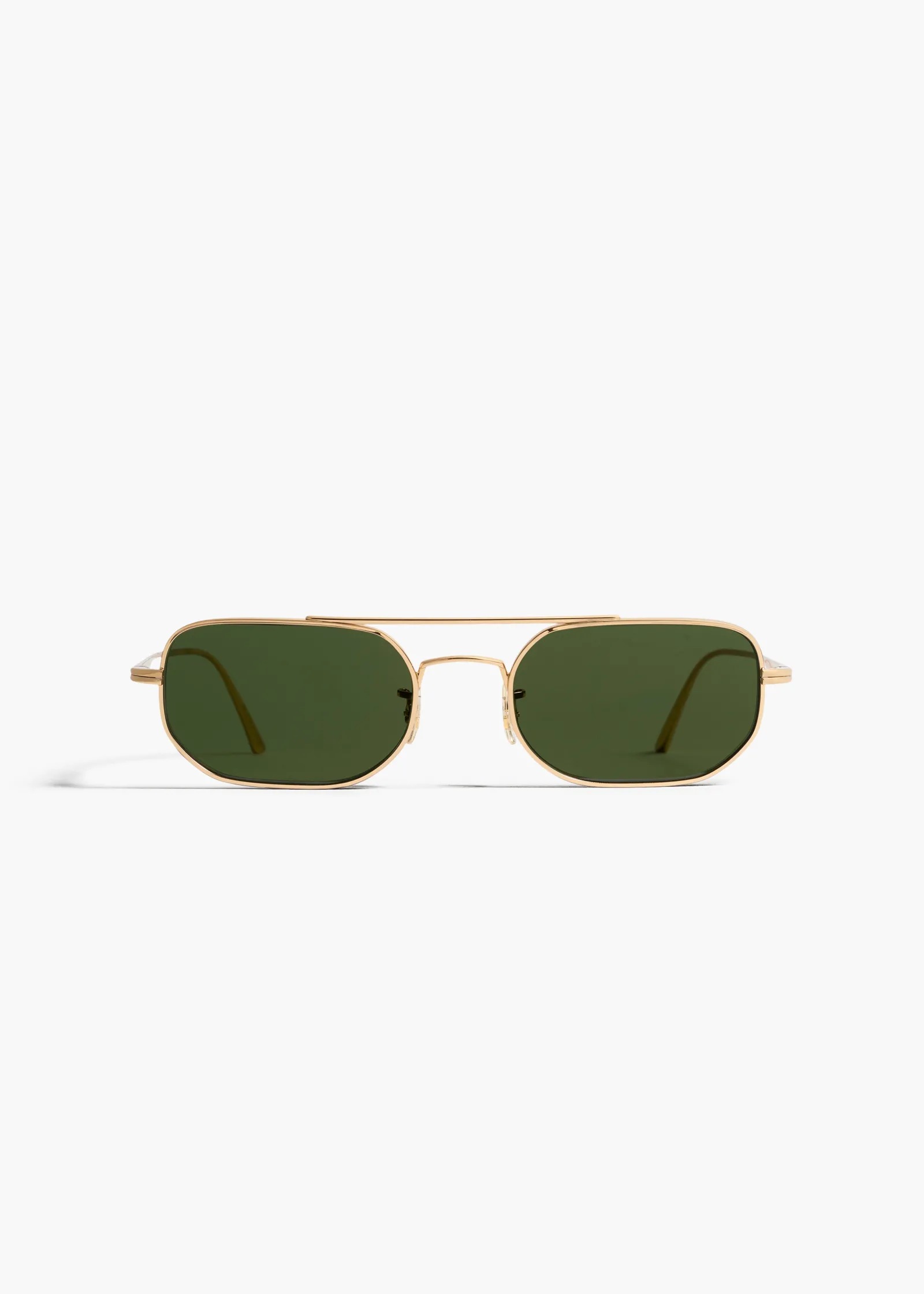 Khaite Eyewear-x Oliver Peoples 1989C in Gold and Green