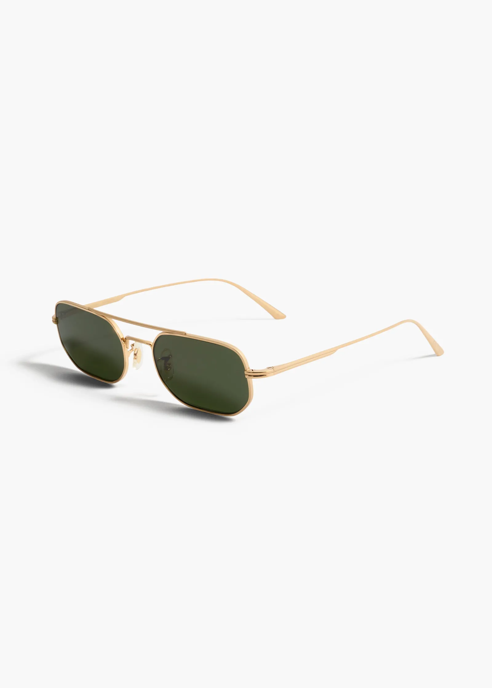 Khaite Eyewear-x Oliver Peoples 1989C in Gold and Green