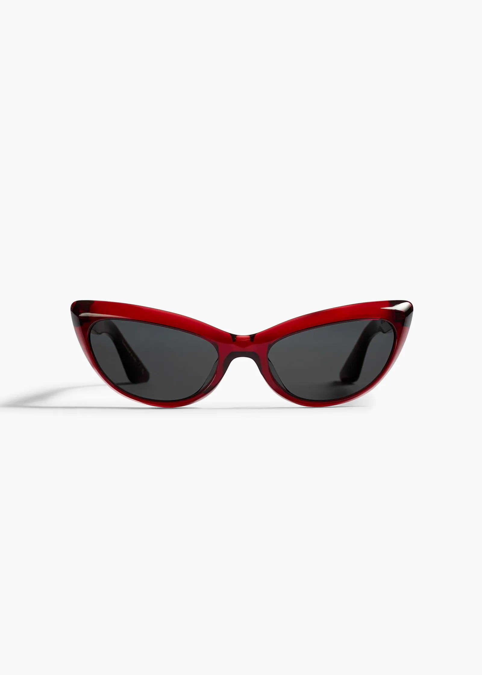 Khaite Eyewear-x Oliver Peoples 1963C in Dark Red and Grey