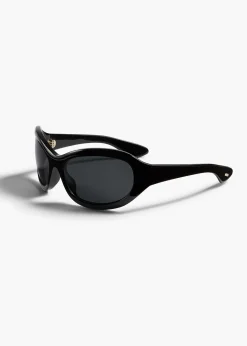 Khaite Eyewear-x Oliver Peoples 1967C in Black and Grey