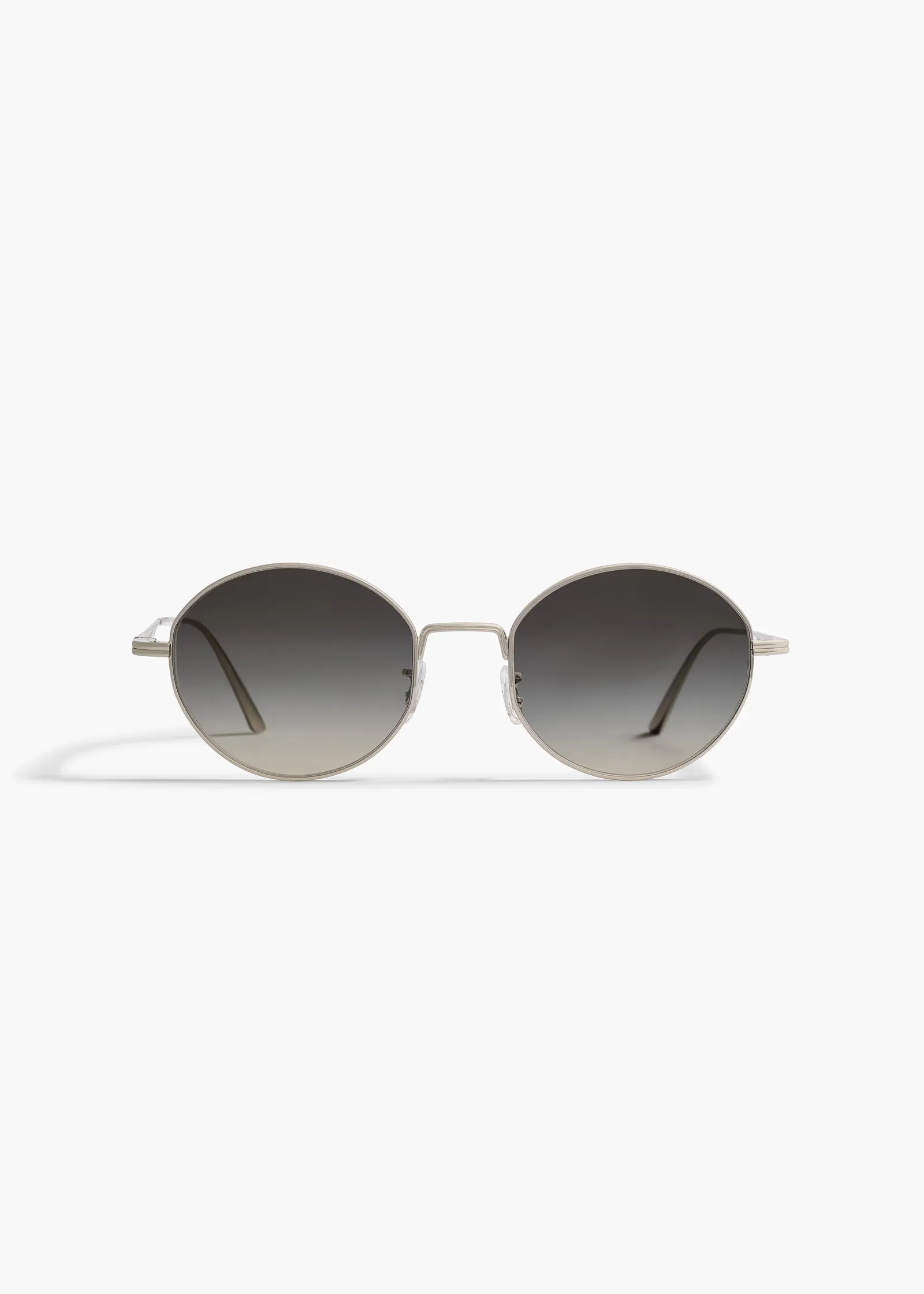 Khaite Eyewear-x Oliver Peoples 1994C in Silver and Grey Gradient