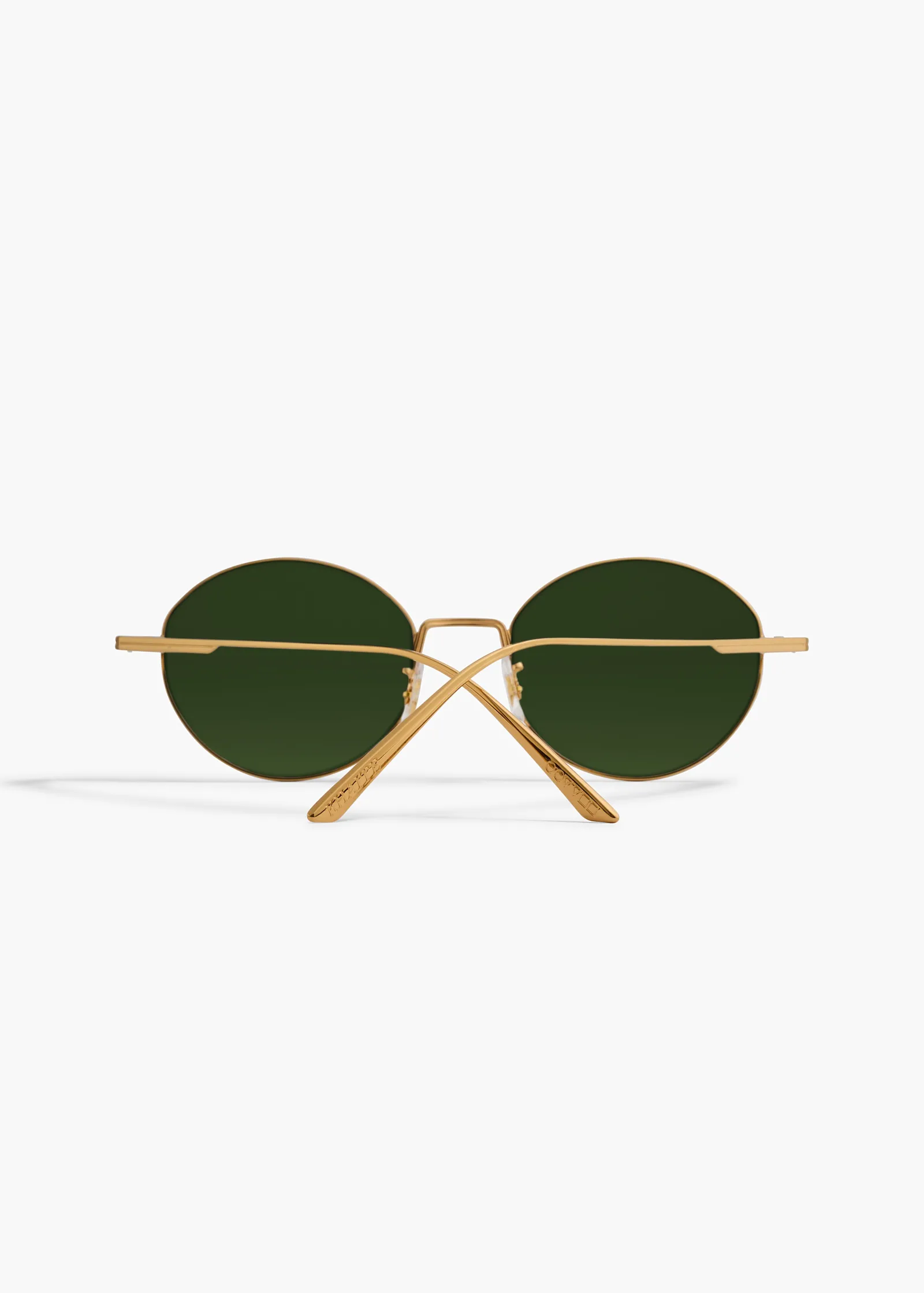 Khaite Eyewear-x Oliver Peoples 1994C in Gold and Green