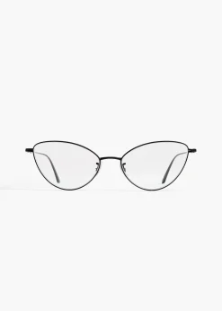 Khaite Eyewear-x Oliver Peoples 1998RX in Matte Black