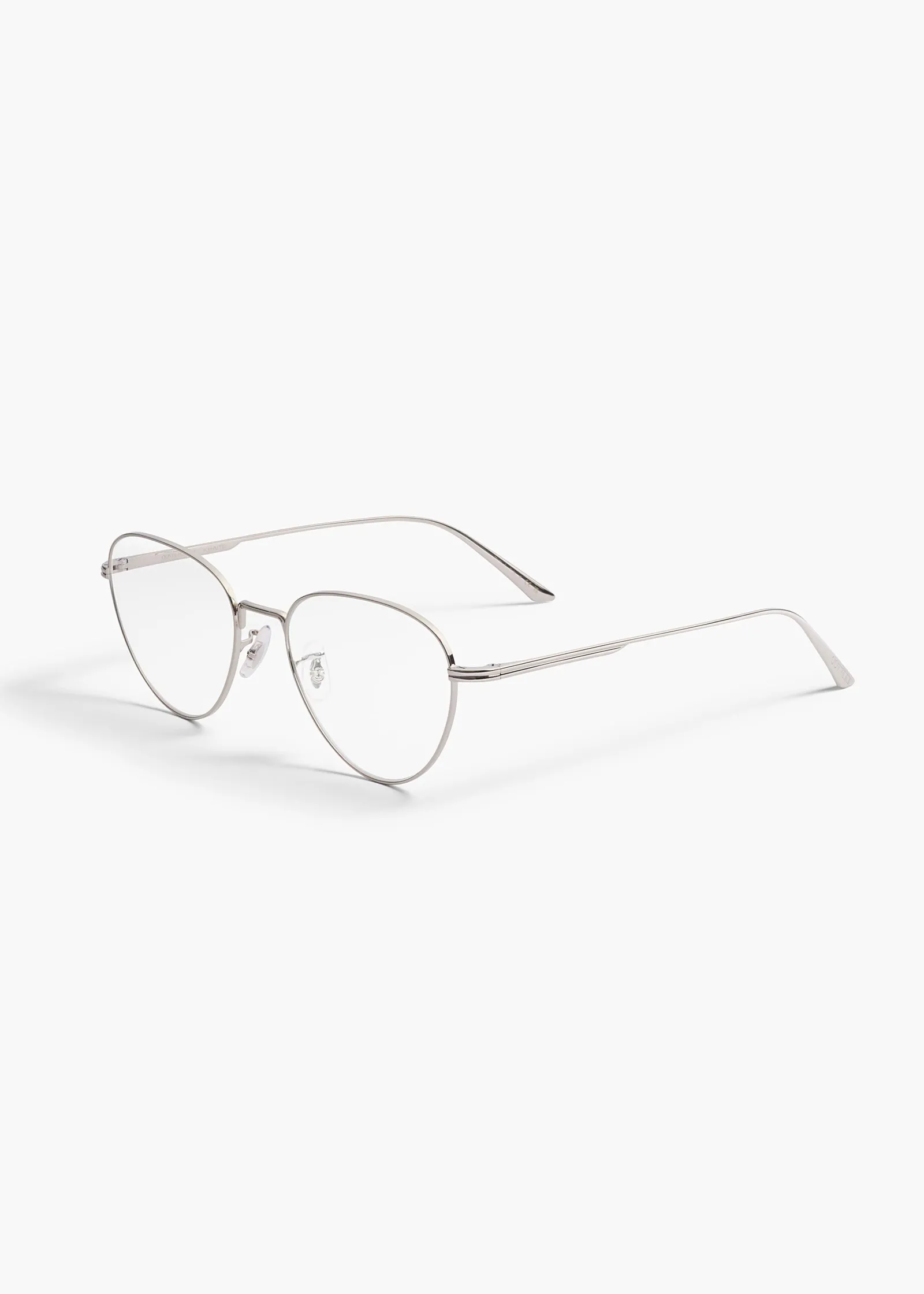 Khaite Eyewear-x Oliver Peoples 1991RX in Silver